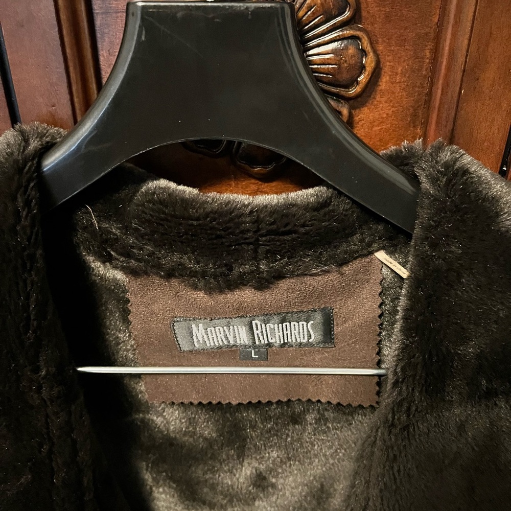 Faux fur/suede coat - Picture 10 of 10
